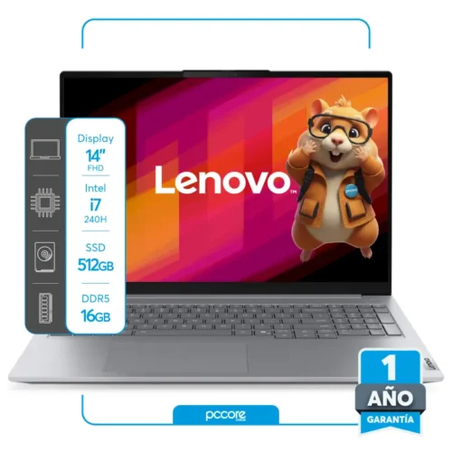 Notebook Lenovo Thinkbook G8 Intel I7 240H 16GB DDR5 512SSD 14 FHD IPS FreeDos