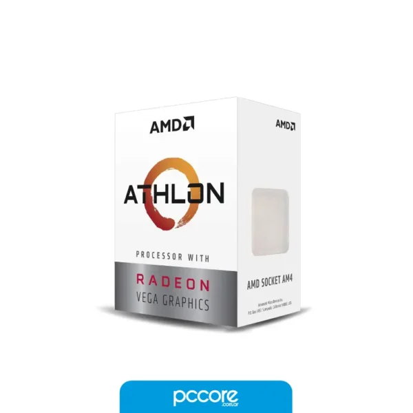 Pc AMD 3000G 8GB 240SSD Wifi + BT +  Monitor 19