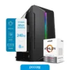 Pc AMD 3000G 8GB 240SSD Wifi + BT