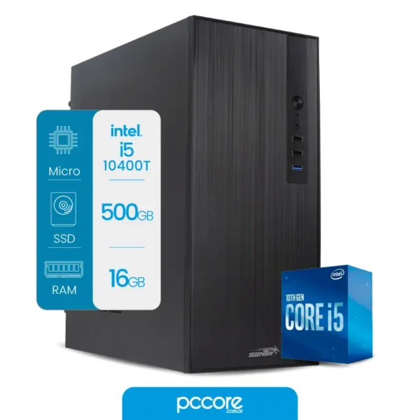 Pc Intel i5 10400T 16GB 500SSD Wifi + BT