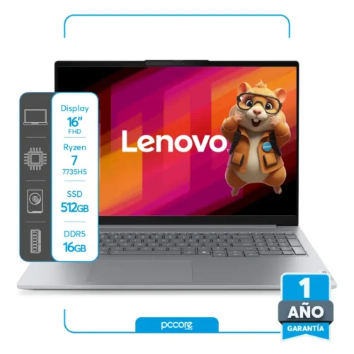 Notebook Lenovo Thinkbook G7 Ryzen 7 7735HS 16GB DDR5 512SSD 16 FHD FreeDos