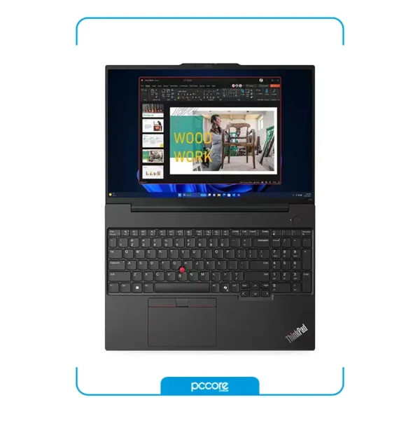 Notebook Lenovo Thinkpad E16 G2 Ryzen 5 7535HS 16GB DDR5 512SSD 16 FHD IPS FreeDos Garantia3 Años
