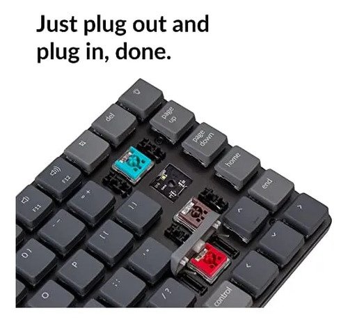 D_NQ_NP_935652-MLU73615881978_122023-O.jpg Teclado Keychron K2 V3 75 Mecánico Inalámbrico Bluetooth Black Switch Brown