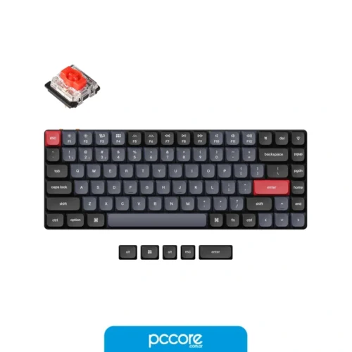 Teclado Keychron K3 Pro 75 Low Profile Mecánico Inalámbrico Bluetooth Black Blue Switch Gateron Teclado Keychron K3 Pro 75 Low Profile Mecánico Inalámbrico Bluetooth Black Blue Switch Gateron