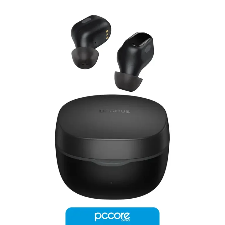 Auriculares Baseus Bowie WM01 Bluetooth 5.3 TWS Black