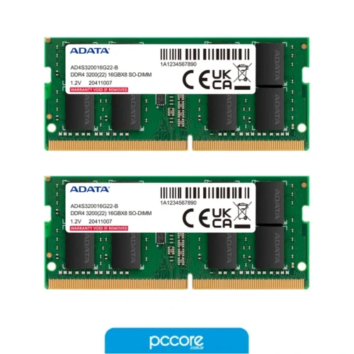 Ram Sodimm DDR4 16GB ADATA 3200HZ Box