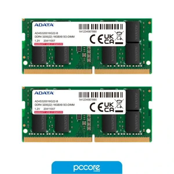 ram sodimm ddr4 16gb adata 3200hz box