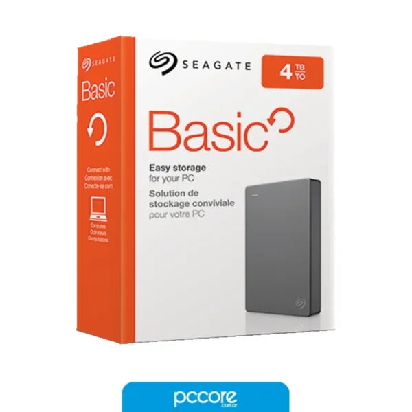 Disco Externo Seagate 4TB 5