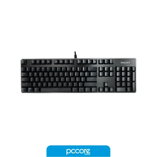 Teclado Usb Gamer Philips SPK8401BMQ Mecanico 104keys