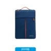 funda notebook 15.6 netmak nm fn16 b bolsillo frontal azul Funda notebook netmak