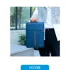 funda notebook 15.6 netmak nm fn16 b bolsillo frontal azul Funda notebook netmak