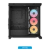 gabinete corsair frame 4500x rs r argb mid tower de cristal panorámico negro gabinete corsair frame 4500x rs r argb mid tower de cristal panorámico negro