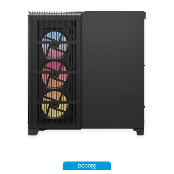 gabinete corsair frame 4500x rs r argb mid tower de cristal panorámico negro gabinete corsair frame 4500x rs r argb mid tower de cristal panorámico negro
