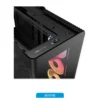 gabinete corsair frame 4500x rs r argb mid tower de cristal panorámico negro gabinete corsair frame 4500x rs r argb mid tower de cristal panorámico negro