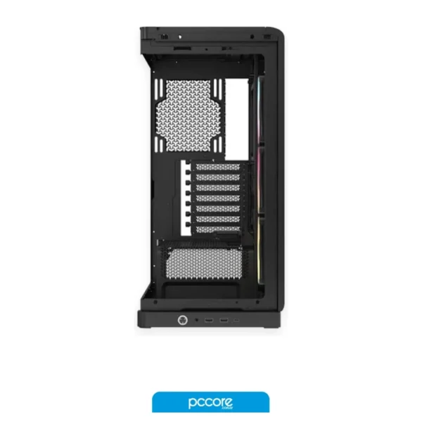 gabinete corsair frame 4500x rs r argb mid tower de cristal panorámico negro gabinete corsair frame 4500x rs r argb mid tower de cristal panorámico negro