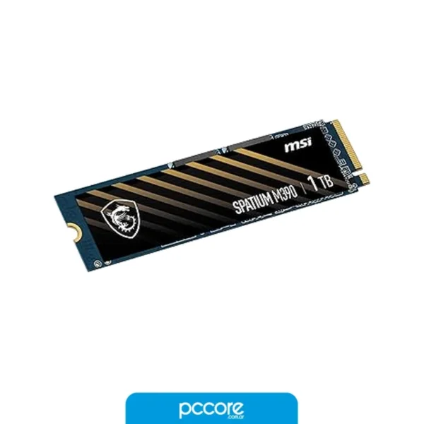 disco solido ssd 1tb msi spatium m390 nvme m.2 gamer SSD 1TB MSI Spatium M390