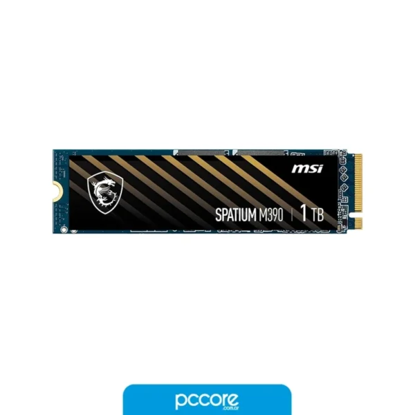 disco solido ssd 1tb msi spatium m390 nvme m.2 gamer SSD 1TB MSI Spatium M390