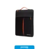 funda notebook 15.6 netmak nm fn16 bolsillo frontal negro Funda notebook 15.6