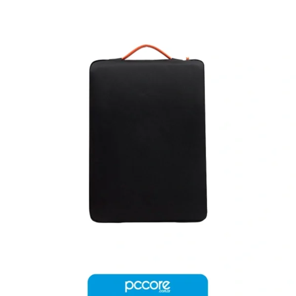 funda notebook 15.6 netmak nm fn16 bolsillo frontal negro Funda notebook 15.6
