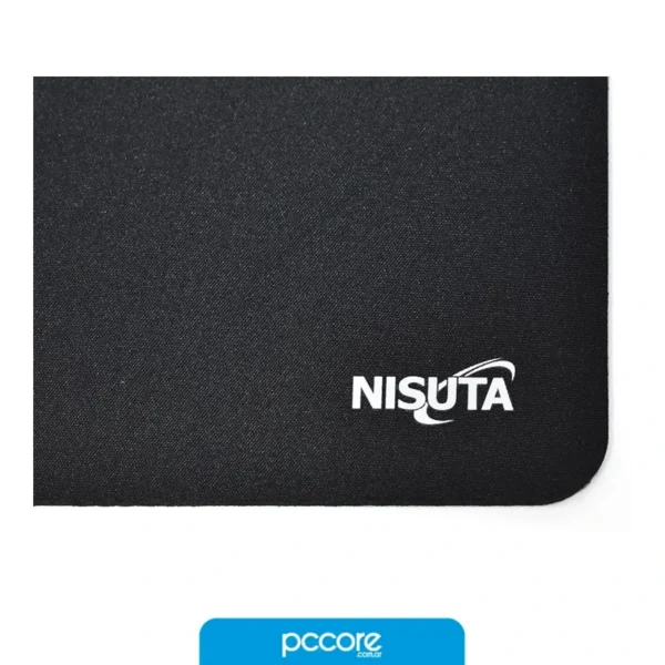 mousepad nisuta eco 240x200mm negro nspad24 mousepad nisuta eco 240x200mm negro nspad24