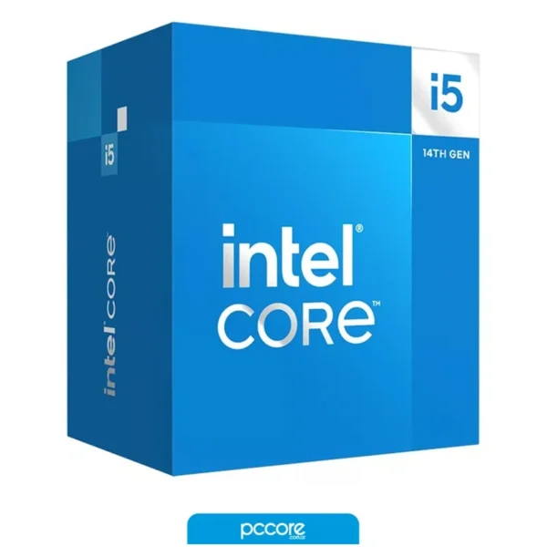 procesador intel core i5 14400 raptorlake s1700 tray sin cooler
