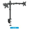 soporte para monitor doble brazo articulado 13 33 vstar m v051 z022