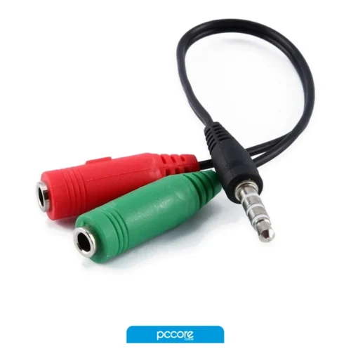 Adaptador Noga Plug 3.5MM 1 Hembra A 2 Machos