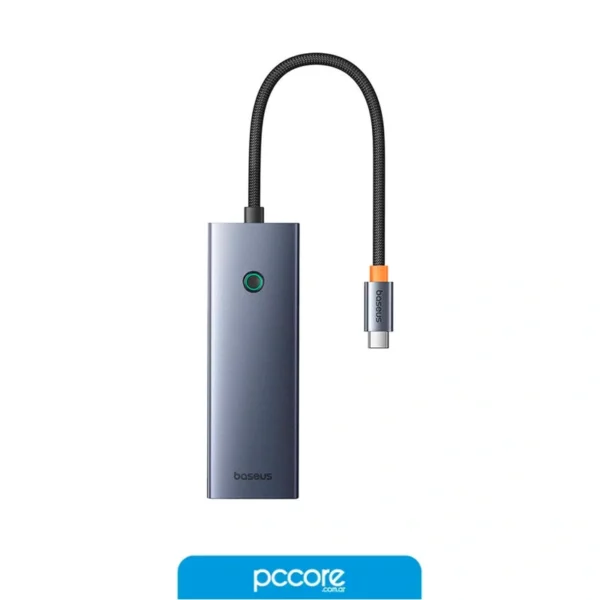 hub usb 7 in 1 usb c a usb c pd / hdmi 4k / usb 3.0 x3 / micro sd / sd baseus ultrajoy clarity hub usb 7 in 1 usb c a usb c pd / hdmi 4k / usb 3.0 x3 / micro sd / sd baseus ultrajoy clarity