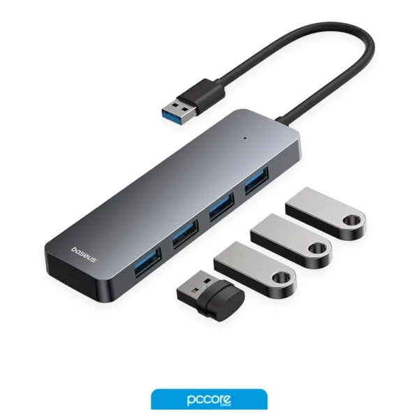 hub usb a a usb a 3.0 x4 baseus ultrajoy