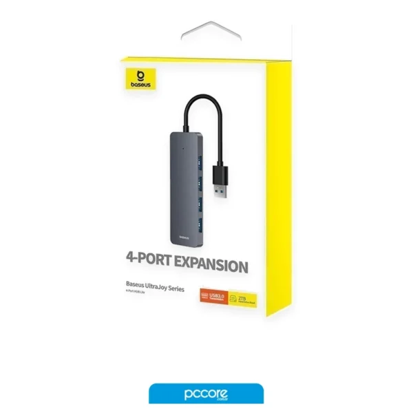 hub usb a a usb a 3.0 x4 baseus ultrajoy