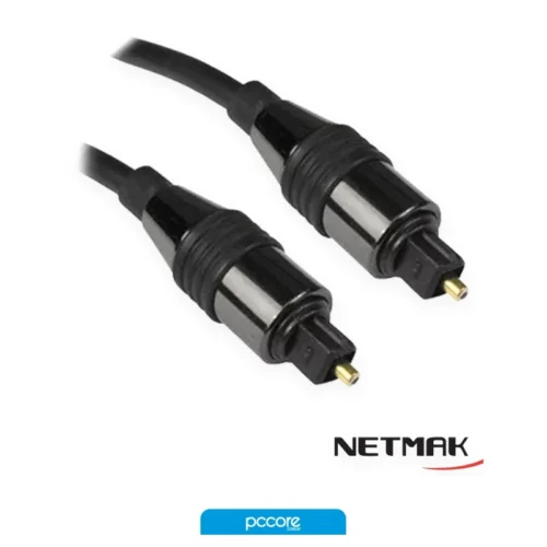 Cable Netmak Optico Dig Toslink M-M 1.5M NM-C101 Cable Netmak Optico Dig Toslink M-M 1.5M NM-C101