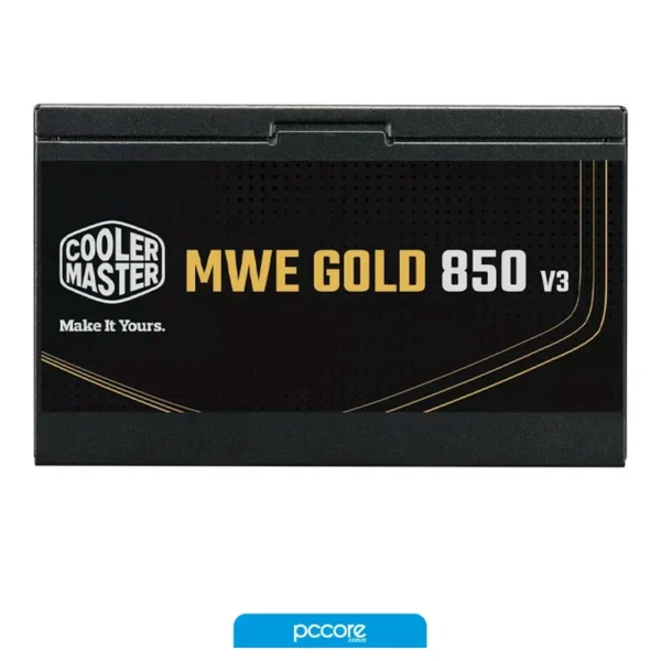 fuente 850w cooler master mwe v3 80 plus gold atx3.1nm Fuente 850W Cooler Master
