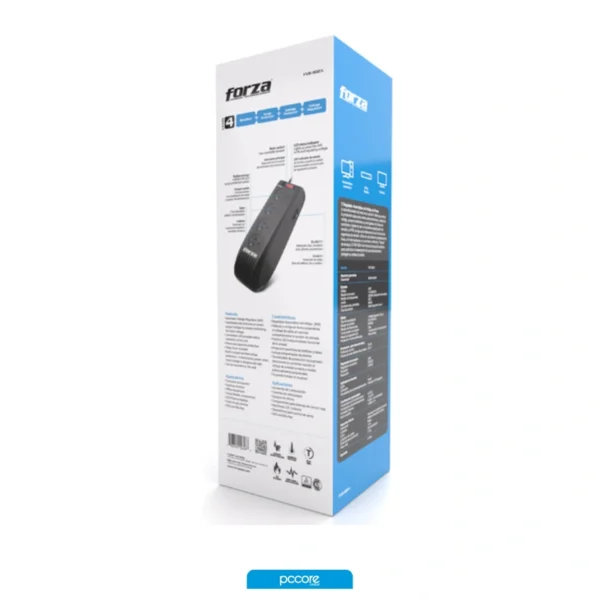 estabilizador forza fvr 902a 900va/450w