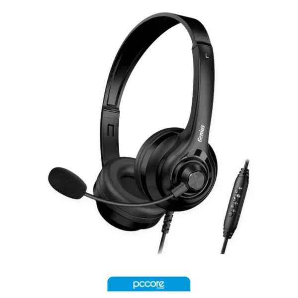 auriculares genius hs 235u usba + usb c c/mic
