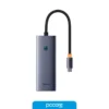 hub usb 5 in 1 usb c a / hdmi 4k / usb 3.0 x4 baseus flite