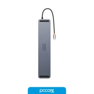 Home hub usb 12 in 1 docking usb c a hdmi 4k x2 / dp 4k / rj45 / sd / microsd / usb 3.0 x3 / usb c pd / jack 3.5 baseus elitejoy