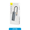 hub usb 5 in 1 usb c a / hdmi 4k / usb 3.0 x4 baseus flite