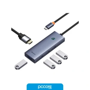 hub usb 5 in 1 usb c a / hdmi 4k / usb 3.0 x4 baseus flite