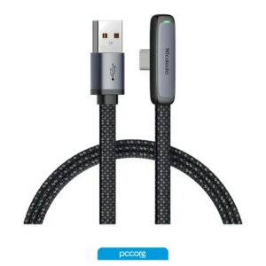 cable usb mcdodo degree tipo a a tipo c 90 1.2m