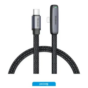 Home cable usb mcdodo degree tipo c a lightning plano 90 1.8m