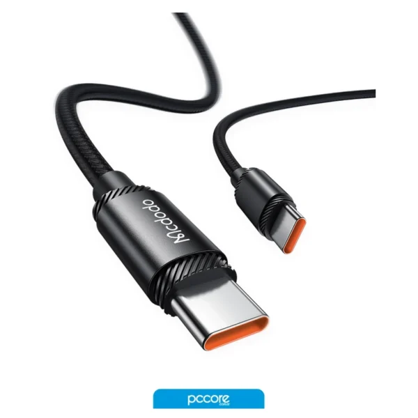 cable usb mcdodo tipo c a tipo c 1.2m 240w pd3.1 a02098 cable usb mcdodo tipo c a tipo c 1.2m 240w pd3.1 a02098