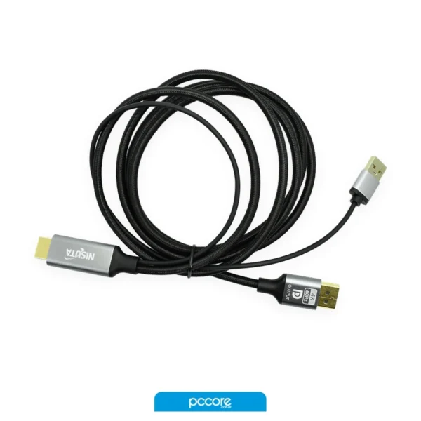 cable nisuta hdmi a displayport 1.8m ns cahddp2