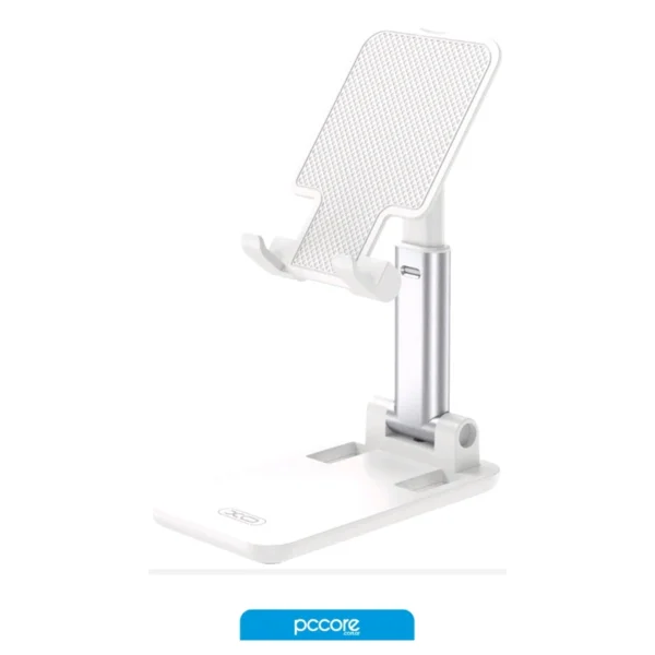 soporte base para celular xo aluminio plegable blanco c143 soporte base para celular xo aluminio plegable blanco c143