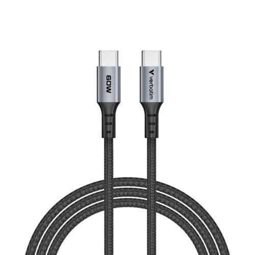 Cable de Carga y Sincronización de datos USB-C Verbatim 31859 60W 120Cm Magnetico Autoenrrollable, Negro Cable de Carga y Sincronización de datos USB-C Verbatim 31859 60W 120Cm Magnetico Autoenrrollable, Negro