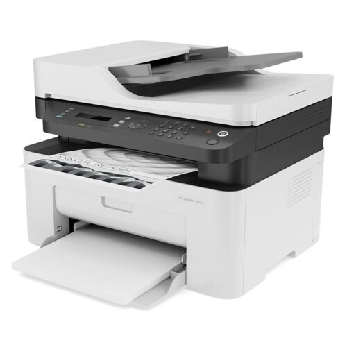Impresora Multifunción Monocromática Hp Laserjet 137fnw Con Wifi 220v