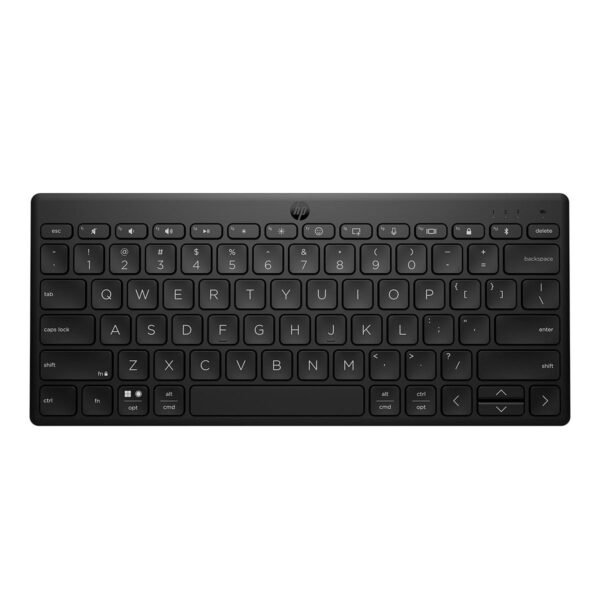 Teclado Inalámbrico Compacto HP 350 Multi Dispositivos Negro 692S8AA
