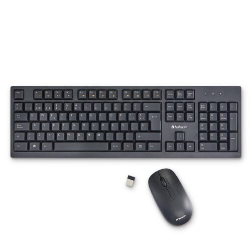 Combo Teclado y Mouse Inalámbrico Verbatim 70708 Combo Teclado y Mouse Inalámbrico Verbatim 70708