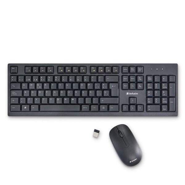Combo Teclado y Mouse Inalámbrico Verbatim 70708