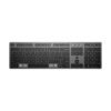 Teclado Inalámbrico Recargable HP 720 Multi Dispositivos Negro 9T5B1AA