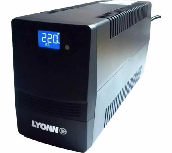 Lyonn Ups Estabilizador 800va 4 Tomas Ctb800ap Color Negro